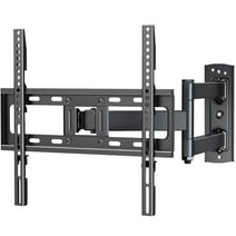 Full Motion TV Wall Mount for Most 23-55" LED LCD OLED Flat & Curved TVs Max 400x400 up to 88lbs