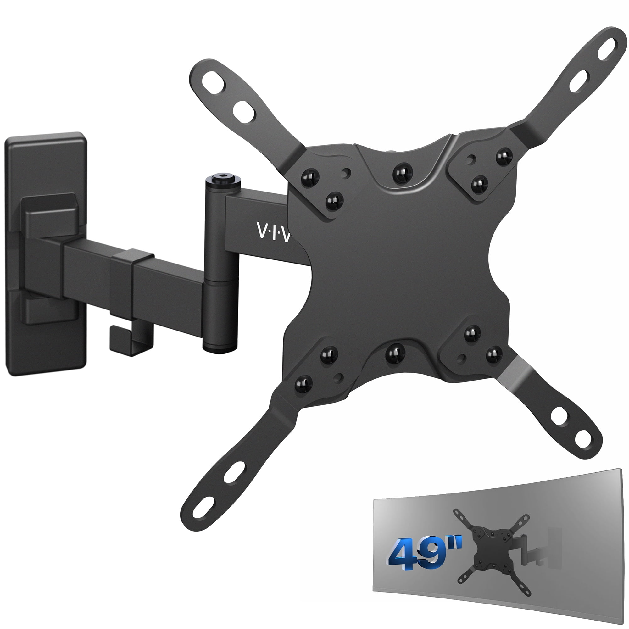 VIVO Full Motion 49" Ultrawide Monitor Wall Mount