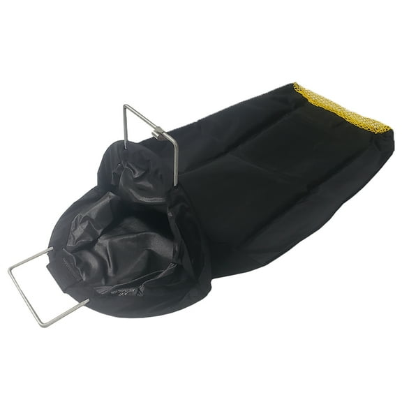 Cordura Nylon Catch Bag with Mesh Drain Bottom & D-Ring, 18x30