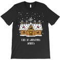 thumbnail image 1 of Full Of Christmas Spirits Funny St. Nick Holiday Drinking Party Graphic T-Shirt - Trending Now G0416, Up to 5XL, 1 of 2