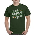 thumbnail image 1 of Full Of Christmas Spirits T-Shirt Men -Smartprints Designs, Male x-Large, 1 of 4