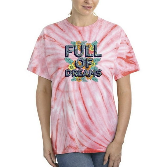 Full Of Dreams Cool Nature Tie Dye Cyclone Women -Image by Shutterstock, Female Large