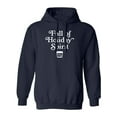 thumbnail image 1 of Full Of Holiday Spirit Adult Hooded Sweatshirt, 1 of 3