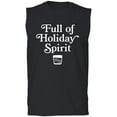 thumbnail image 1 of Full Of Holiday Spirit Adult Sleeveless Tee, 1 of 3