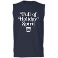 thumbnail image 1 of Full Of Holiday Spirit Adult Sleeveless Tee, 1 of 3