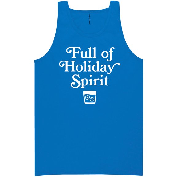 Full Of Holiday Spirit Neon Tank Top
