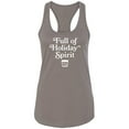 thumbnail image 1 of Full Of Holiday Spirit Racerback Tank, 1 of 2