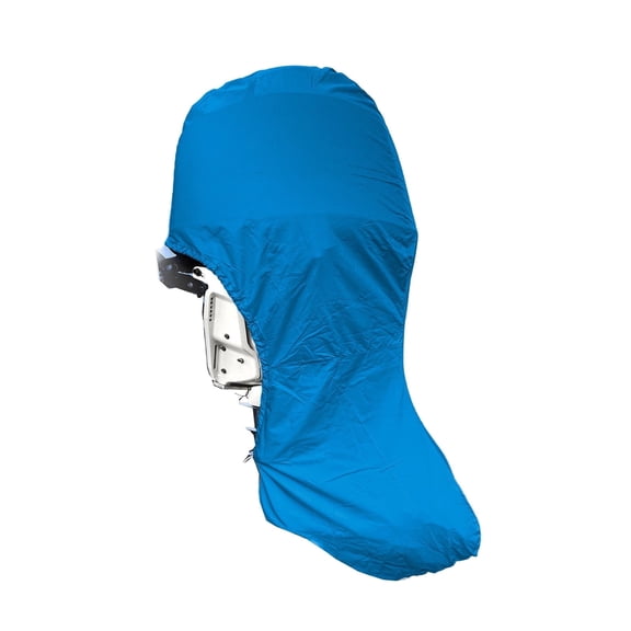 SavvyCraft® Heavy Duty Outboard Motor Cover Waterproof 600D Polyester Marine Boat Engine Cover Fits Up to 8-15 HP Blue