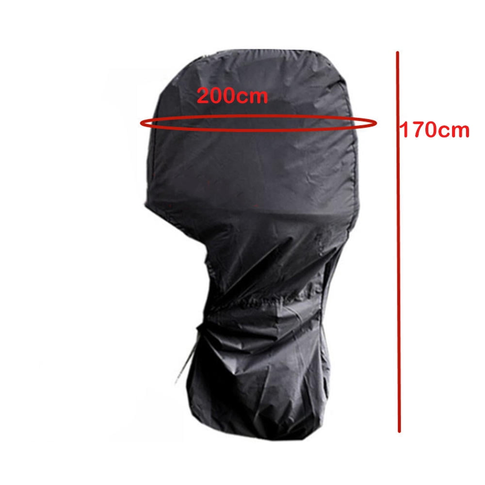 Universal Outboard Motor Cover – Fits Up To 25 HP | Silver | Trailerable | Bmc-allcs