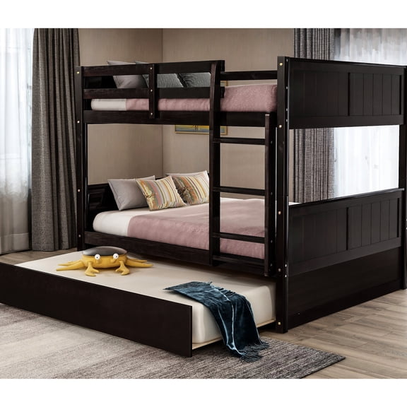 Full-Over-Full Bunk - No Box Spring Required - Family Home - High-Quality and Stylish