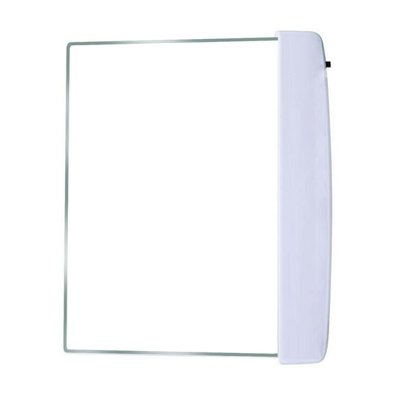 Full-Page Led Book Reading Light For Bedside Nighttime Reading Transparent Flat Panel Design With Warm Clear Lighting, Lightweight Portable Wireless Lamp That Reduces Eye