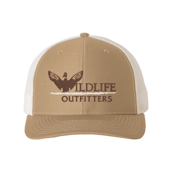 Full Panel Duck Khaki/White