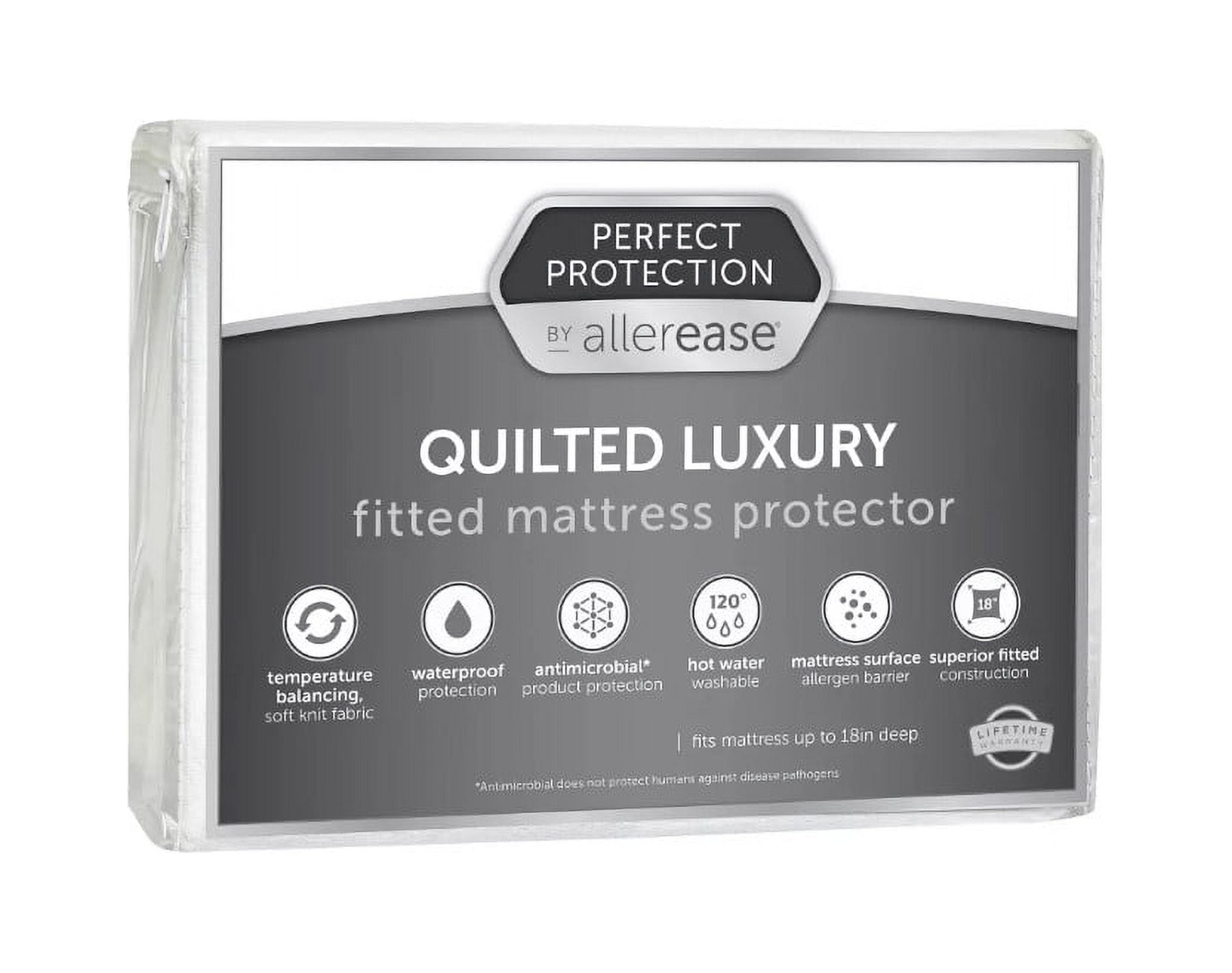 allerease full size mattress protector