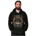 thumbnail image 1 of Full Performance Muscle Fast Loud Car Unisex Plus Fleece Graphic Hoodie Brisco Brands 2X, 1 of 3