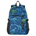 Full‑Print Casual Laptop Backpack, 20L Water‑Resistant Twill Tote ...
