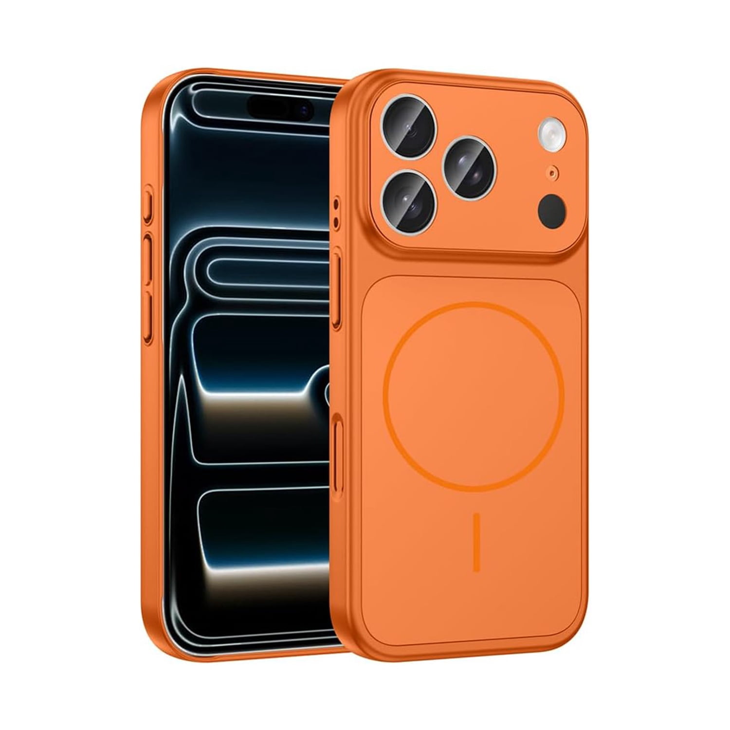 Full Protection MagSafe Case for iPhone 17 Pro - Orange