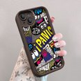 thumbnail image 1 of Full Protection Shockproof Case for Apple iPhone 17, Fashionable Funny Graffiti Pattern Phone Shell, 1 of 5