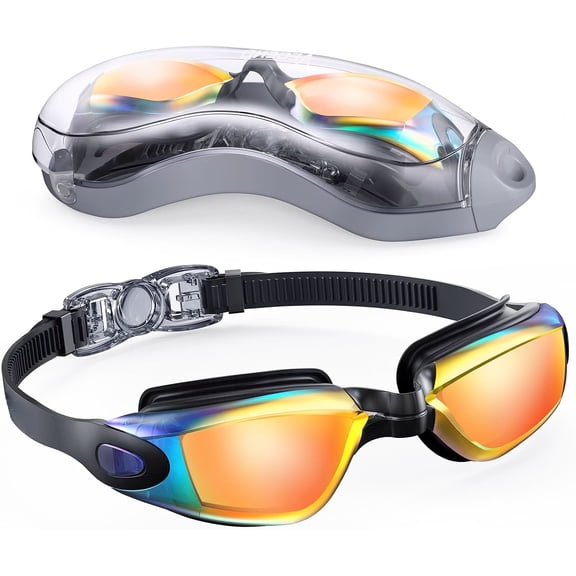 Full Protection Swimming Goggles Soft Nose Bridge For Men Women Youth