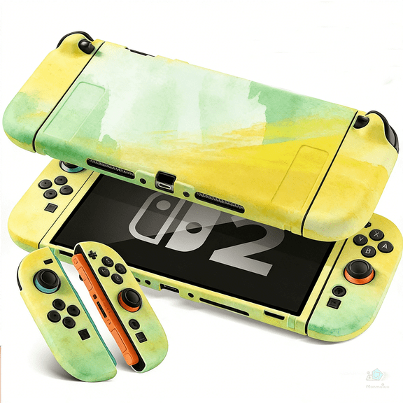Full Protective Case for Nintendo Switch 2,Soft TPU Protector Cover Protect Shell Undockable for Switch 2 2025