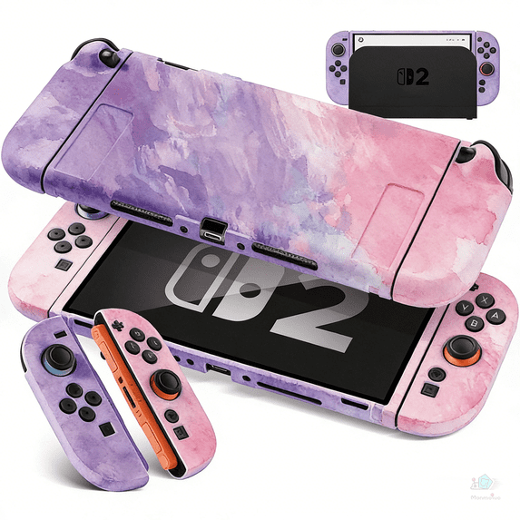 Full Protective Case for Nintendo Switch 2,Soft TPU Protector Cover ...