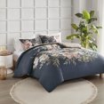 thumbnail image 1 of Full/Queen 3 Piece Cotton Duvet Cover Set,Multicolor Polyester Household Supplies Décor Bedding Bedding Sets, 1 of 16