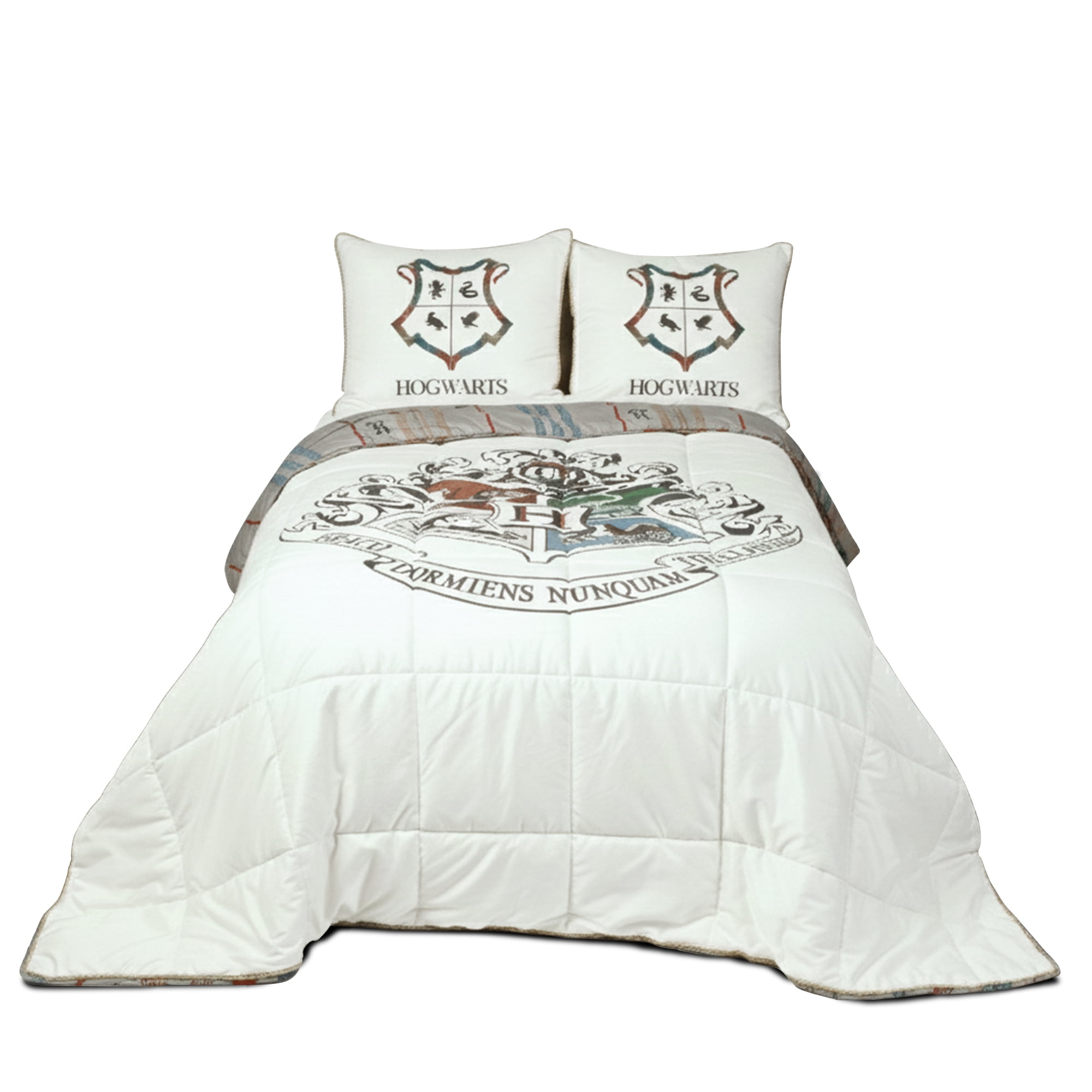 Harry Potter Academic Heraldry 3 Piece Full/Queen Bedding Set for All Ages