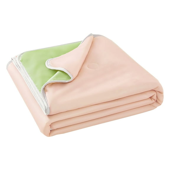 Full/Queen Cooling Summer Comforter 71" X 79", Ice-Silk Breathable Blanket, Moisture-Wicking Down-Alternative Fill, Washable Lightweight Cover for Apartments & , 2025 New Cool Ice Silk Summer Quilt*1