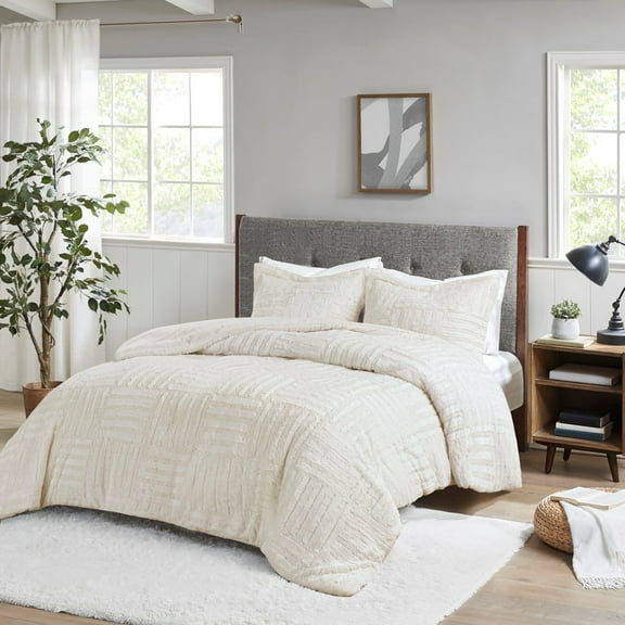 Full/Queen Fur Down Alternative Comforter Mini Set