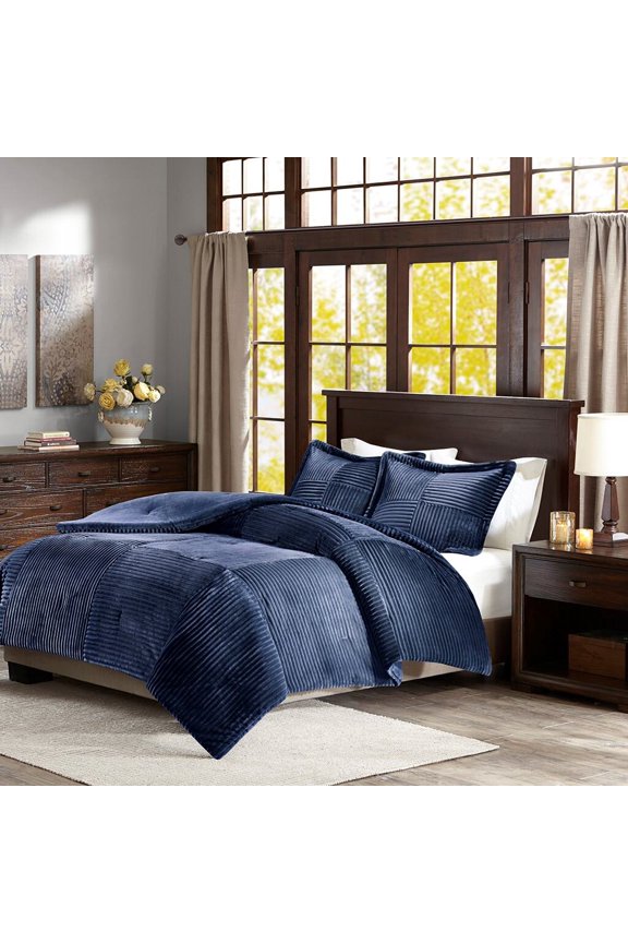 Bed Sets Full/Queen Plush Down Alternative Comforter Set,Comforter Sets
