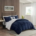 thumbnail image 1 of Full/Queen Plush to Sherpa Down Alternative Comforter Set, 1 of 10