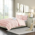 thumbnail image 1 of Full/Queen Ruffle Comforter Set,Blush Polyester Household Supplies Décor Bedding Bedding Sets, 1 of 13