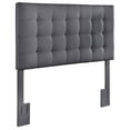 thumbnail image 1 of Full/Queen Tufted Headboard in Charcoal, 1 of 3