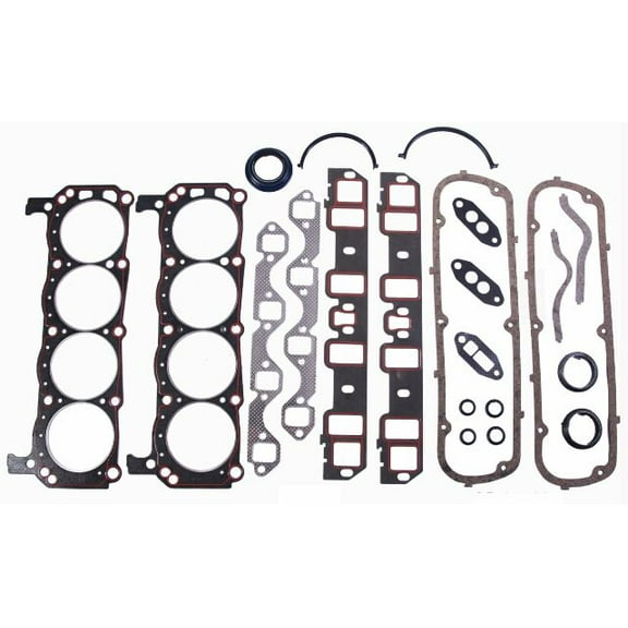 Full Rebuilder Gasket Set for 87-97 Ford 5.8L/351 Windsor with 4pc Oil Pan Gasket