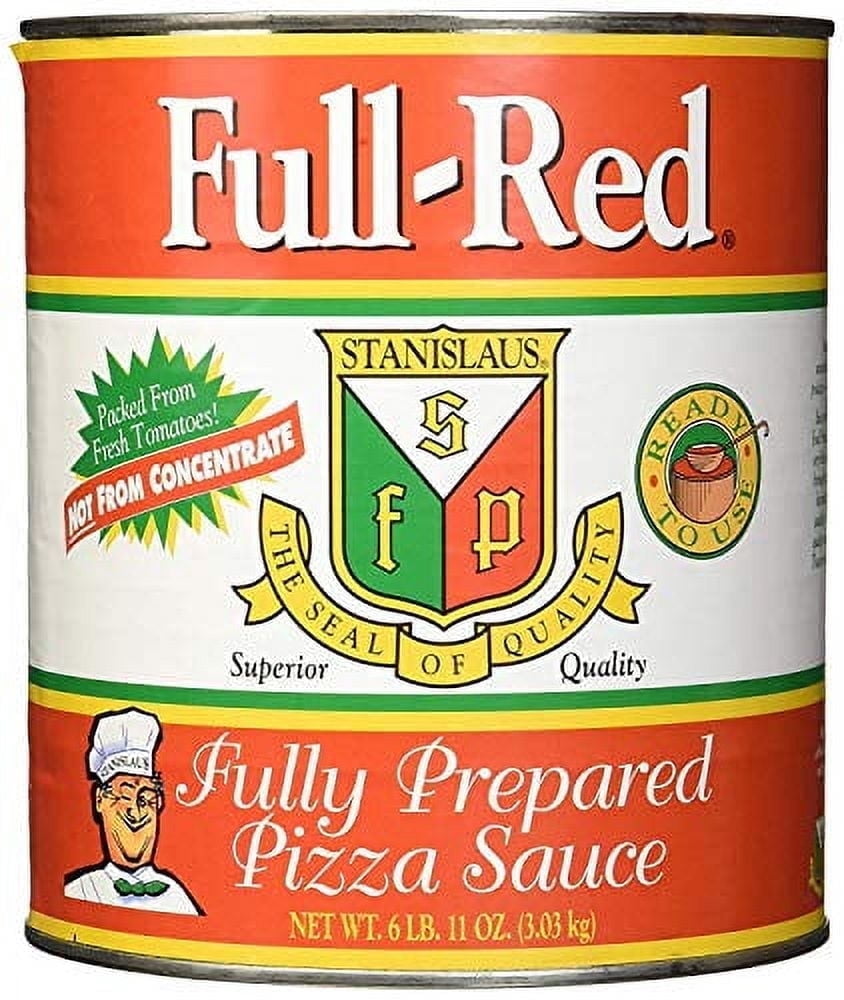 Full Red Fully Prepared Pizza Sauce, 6.68 Pound Can - Walmart.com
