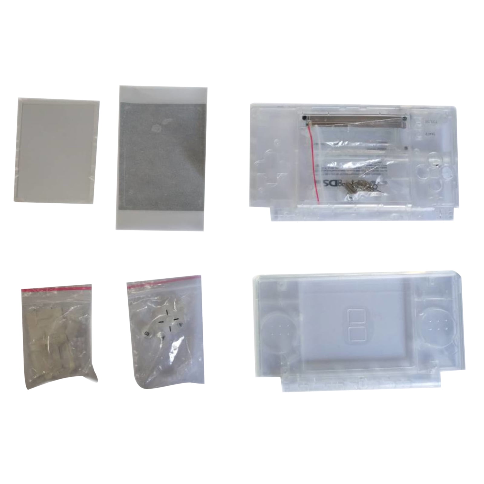 Full Repair Parts Replacement Transparent Housing Shell Case Kit for