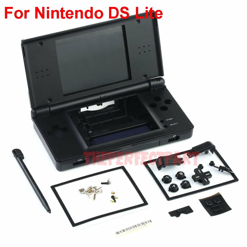 Full Replacement Housing Shell Screen Lens Black For OEM DS Lite ...