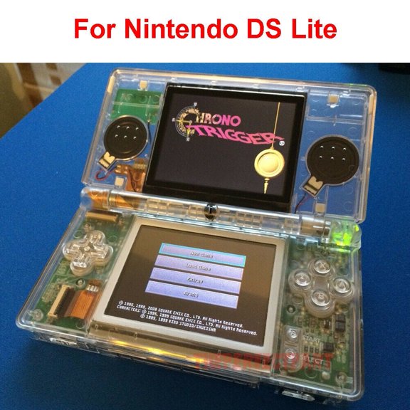 Full Replacement Housing Shell Screen Lens Clear For OEM Nintendo DS Lite NDSL