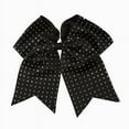 thumbnail image 1 of Full Rhinestone Cheer Bow - Black, 1 of 1