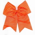 thumbnail image 1 of Full Rhinestone Cheer Bow - Torrid Orange, 1 of 1