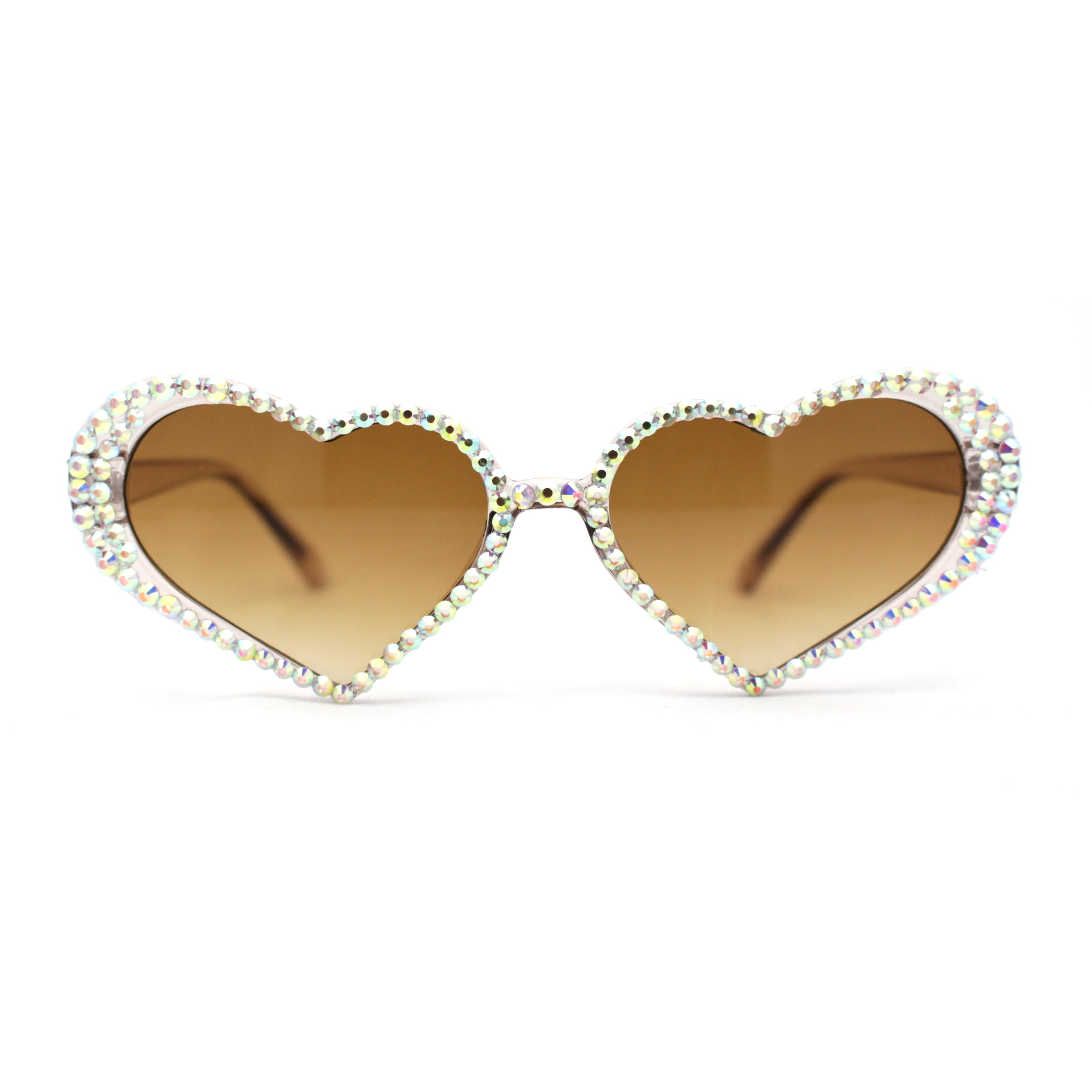 Wildfox Heart-Shaped Gold Sunglasses GUCCI Heart-shaped gold-tone sunglasses | REVERSIBLE main image 3