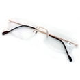 thumbnail image 1 of Full Rimless Lightweight Slim Sleek Low Profile Reading Glasses - Thin Classy Metal Smart Readers -Unisex, 1 of 3