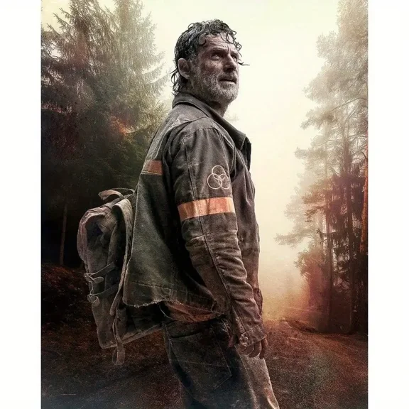 Full Round Drills The Walking Dead Rick Grimes Diamond Painting Kit DIY Cross Stitch Rhinestone Mosaic Home Decoration Gift