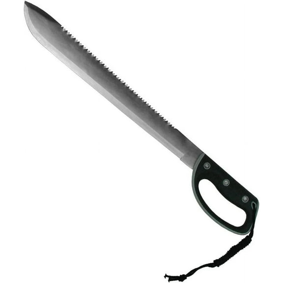 Full Rubber Grip Machete with Sheath