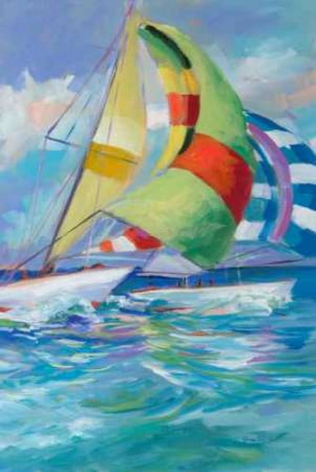 Full Sail I Canvas Art - Jane Slivka (24 x 36)