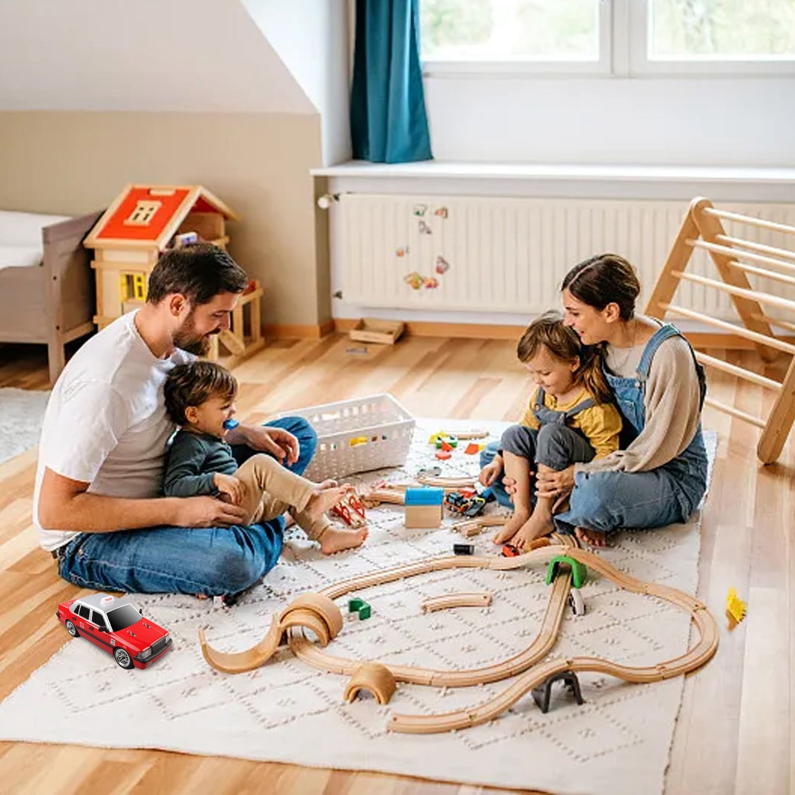 Full Scale RC Drift Remote Control Car Taxi's High Speed RC Drift Car