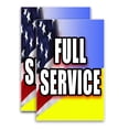thumbnail image 1 of Full Service (24" X 36") Vinyl Decal Only (Pack of 2) |Sign|Sticker|Poster, 1 of 4