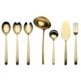 thumbnail image 1 of Full Serving Set 7Pcs Linea Ice Oro, 1 of 2