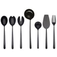 thumbnail image 1 of Full Serving Set 7pcs LINEA ORO NERO, 1 of 2