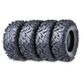 thumbnail image 1 of Full Set ATV UTV Tires 27x9-14 27x9x14 Front & 27x11-14 27x11x14 Rear 6PR Mud, 1 of 9