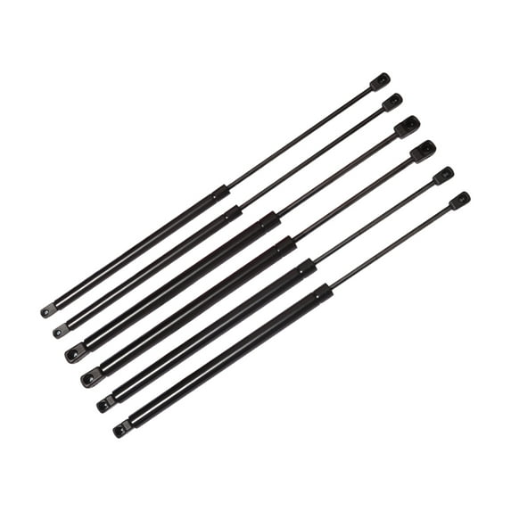 Full Set Front Hood-Rear Back Glass-Liftgate Lift Support For 2005-2007 Mercury Mariner